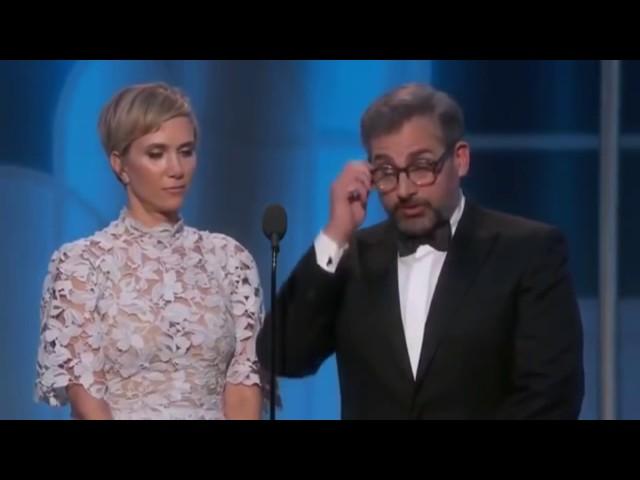 Steve Carell & Kristen Wiig HILARIOUS in Golden Globes 2017