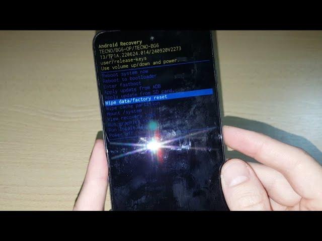 TECNO Spark Go 2024 BG6 hard reset сброс настроек графический ключ пароль how to reset Tecno BG6