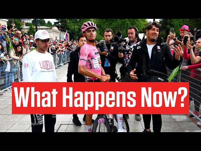 Isaac Del Toro Reaction To GC Chaos: Giro d'Italia 2025 Stage 14