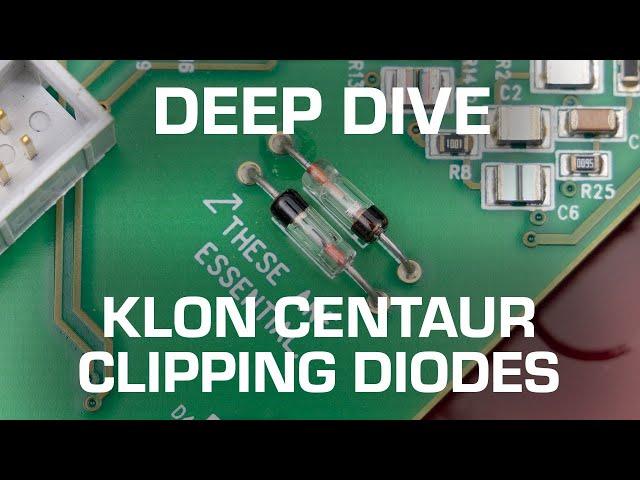 Deep Dive! All About the Klon Centaur Germanium Clipping Diodes!