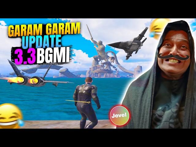 FINALLY  BGMI NEW UPDATE 3.3 GAMEPLAY IS HERE JEVEL | BGMI |