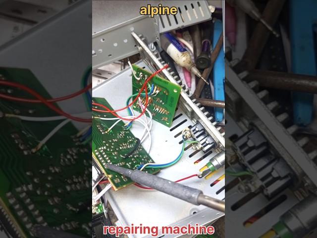 alpine machine wiringmachine board wiring #trending #shorts #alpine #wiring #viralvideo #youtube