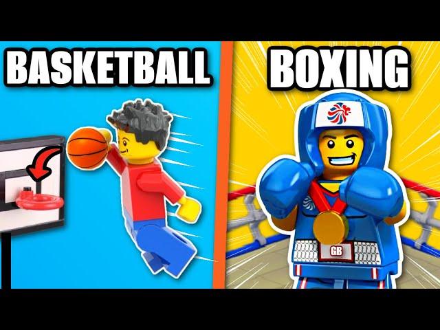 I turned POPULAR sports into LEGO