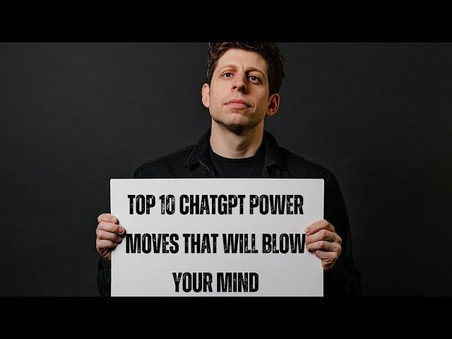 10 ChatGPT Power Moves That Will Blow Your Mind (Even The Pros Don't Know #6)