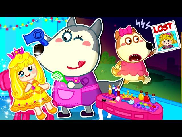 Oh No, Lucy's Doll is Lost! | Series Learns Good Habits With Mommy Wolf | Cartoons for Kids