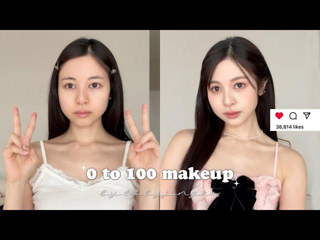  FROM 0-100 MAKEUP TUTORIAL. true beauty vibes | Babyjingko