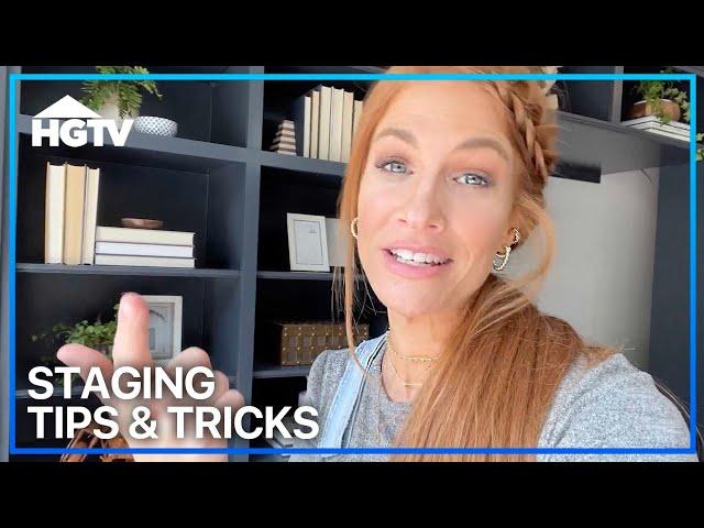 BEST Staging Tips & Tricks! | HGTV