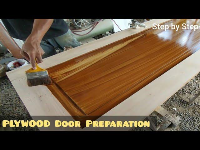 How to Get a Really Good Varnish Finish on Plywood Door