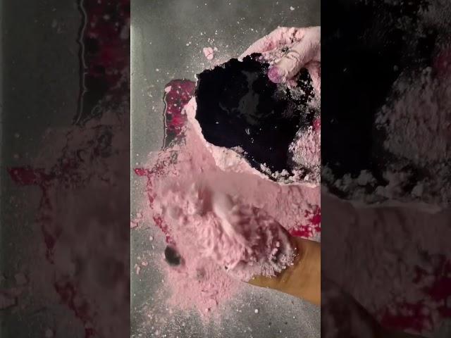 Dye on dusty chalk reform #blackpink #gymchalkasmr #oddlysatisfying #unplainjaneasmr