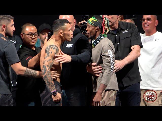 UFC 306: Ronaldo Rodriguez vs. Ode Osbourne Weigh in Face Off