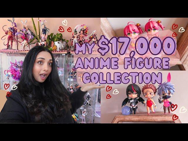 My $17k Anime Figure Collection & Room Tour!!!  one-of-a-kind/rare figures