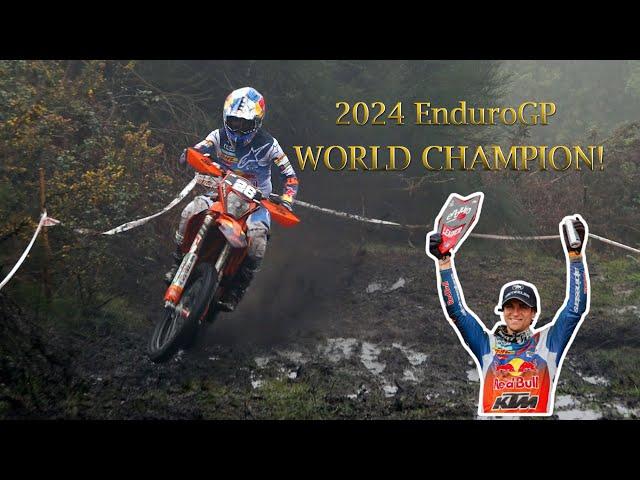 JOSEP GARCIA️ 2024 EnduroGP WORLD CHAMPION!