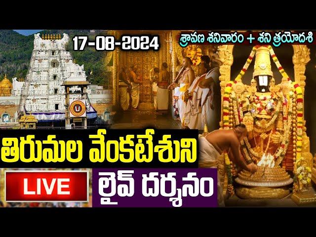 LIVE: శనివారం తిరుమల వెంకటేశుని లైవ్ దర్శనం | Tirumala Tirupati  Venkateswara Live Darshan #balaji