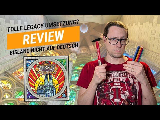 #Review - Sagrada Artisans (Floodgate Games 2023) | Window construction through painting - better...