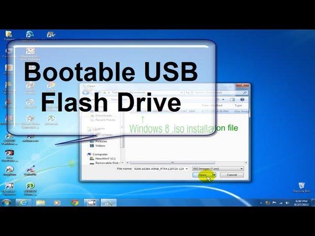 How to install Windows 8 from a USB drive - Easy & Fast