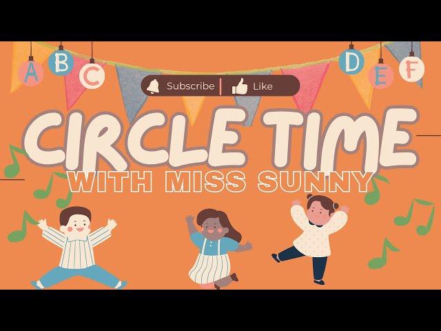 Circle Time for Daycares and Preschools with Miss Sunny | Good Morning Song, ABC's, Colors, Seasons