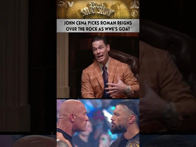 John Cena Picks Roman Reigns Over The Rock As WWE’s GOAT | CLUB SHAY SHAY