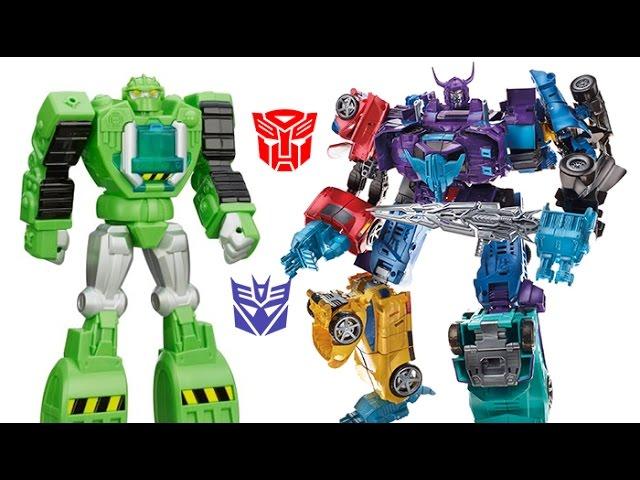 MENASOR EXPLOSION!!!! Transformers Combiner Wars Building Menasor and Ultimate Robot Fight