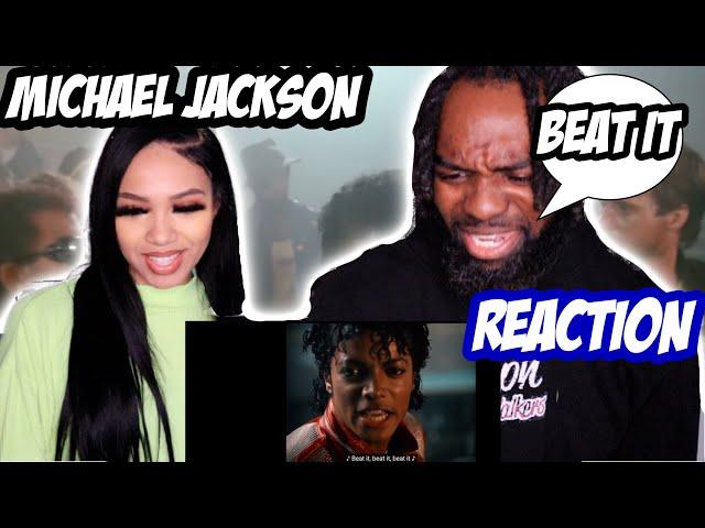 Michael Jackson - Beat It (Official 4K Video) | REACTION!!