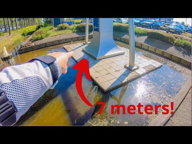 Riding a motorcycle at 7 meters BELOW sea level?! - Eps. 2