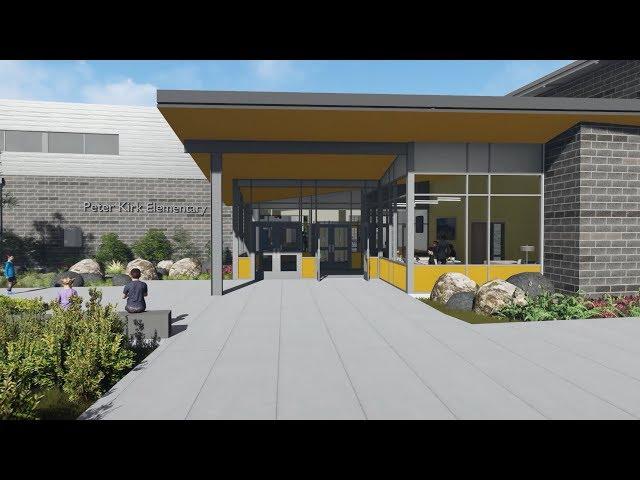 A 3D virtual tour of the new Peter Kirk Elementary