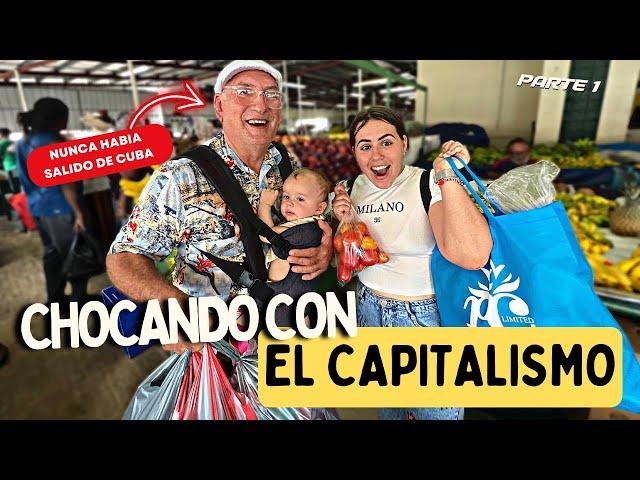 I took my dad to a market outside of Cuba for the first time and you won't believe what happened