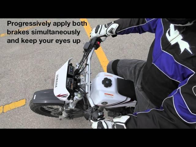 M1X Riding Basics - Assertive Motorcycle Braking