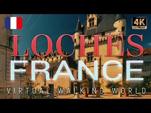 LOCHES. FRANCE | Big street trip with Virtual Walking World