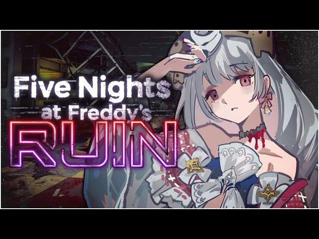 【FNAF SECURITY BREACH】we're starting Ruin DLC FINALLY !【NIJISANJI EN | Reimu Endou】