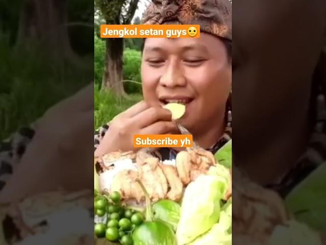 jengkol setan #shorts #youtubeshorts #shortsfeed #sarapan #mukbang