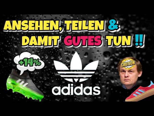 #adidas #outdoor #germany **WIE FIT IST DER TURNSCHUH?**ADIDAS-AKTIE** #gutestun  