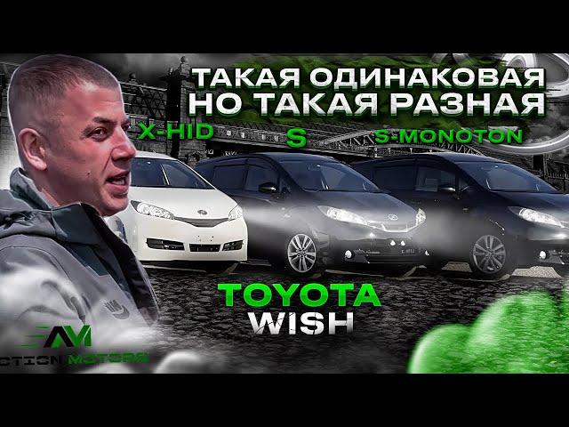 ВСЕ О КОМПЛЕКТАЦИЯХ TOYOTA WISH | ОБЗОР СТОЯНКИ