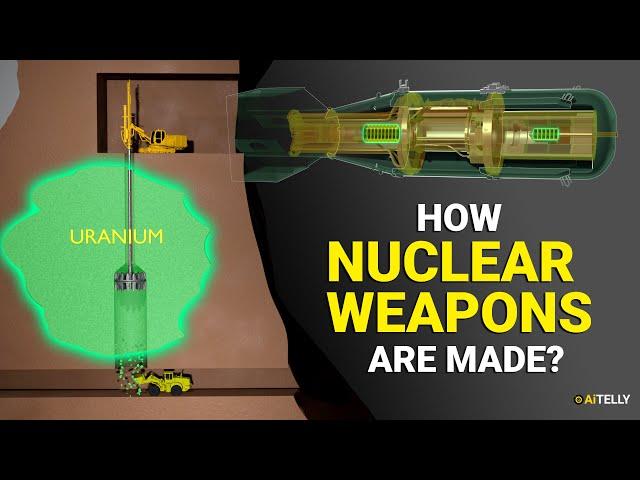 How Nuclear Bombs are Made? #nuclear #iran #israel