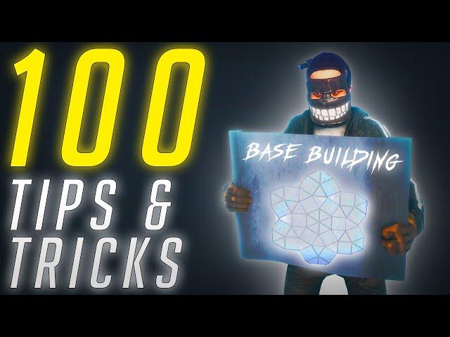 100 TIPS & TRICKS when BUILDING a BASE | Rust