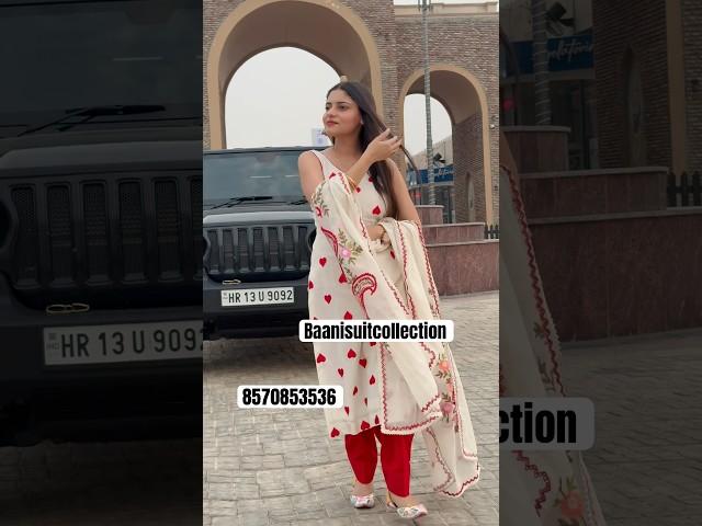 #most viral ️cotton suit #order fast #suitlove #cottonsuits #baanisuitcollection #designersuits