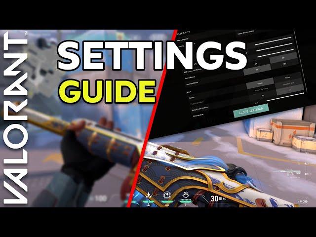 The COMPLETE VALORANT Settings Guide 2024 (Resolution, Video, Audio, Crosshair, FPS and More)