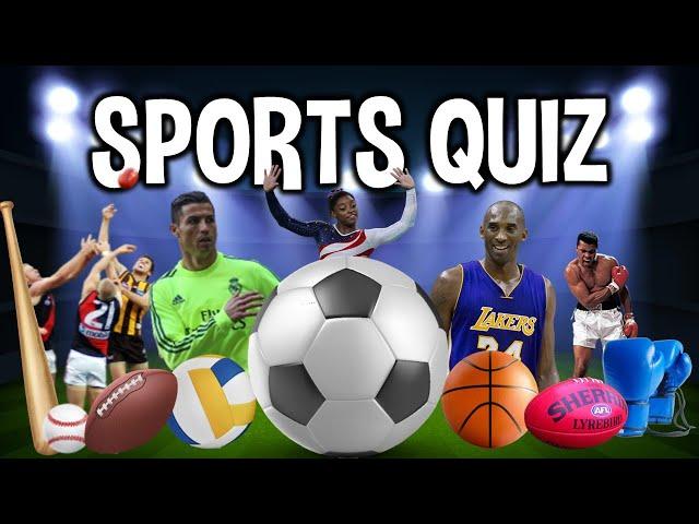 Sports Trivia Quiz | 20 Sports Trivia Questions and Answers (Sports Quiz Questions)