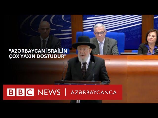 ''Azərbaycan, bu adı yadda saxlayın'' - İsrailin keçmiş baş ravvini