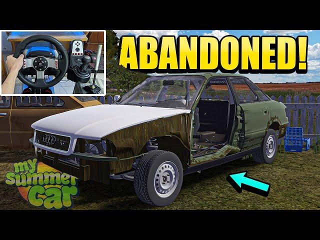 I Found ABANDONED AUDI 80 in My Summer Car