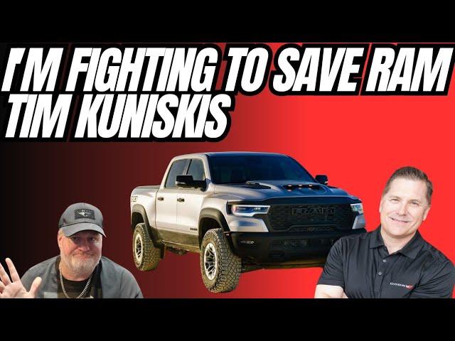 Stellantis Brand Ram CEO Tim Kuniskis Says I CAME BACK TO FIGHT!