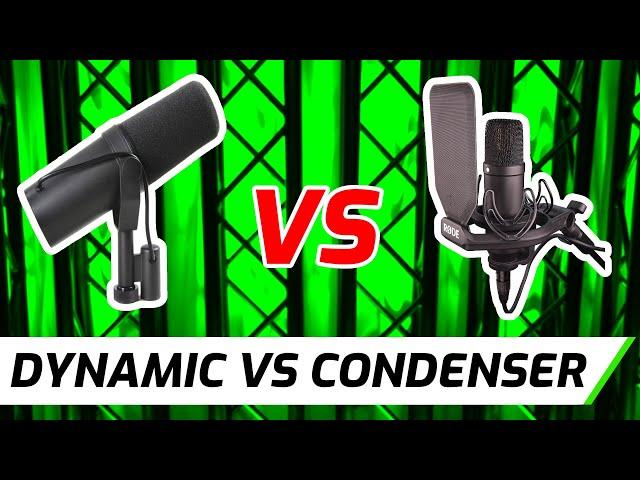 Dynamic vs Condenser Microphones | What's the Difference?