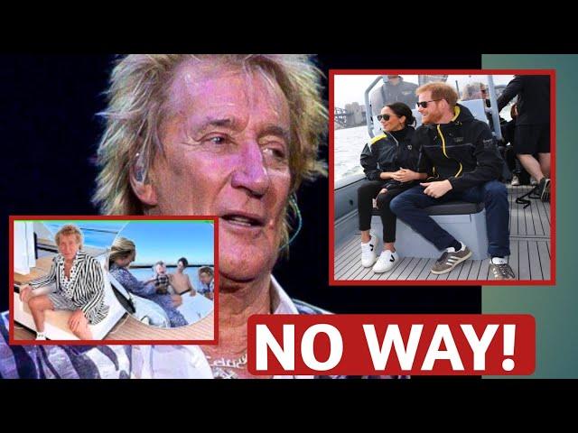 Rod Stewart Declines Harry and Meghan's Lavish Yacht Invitation in Sardinia – Here's Why!