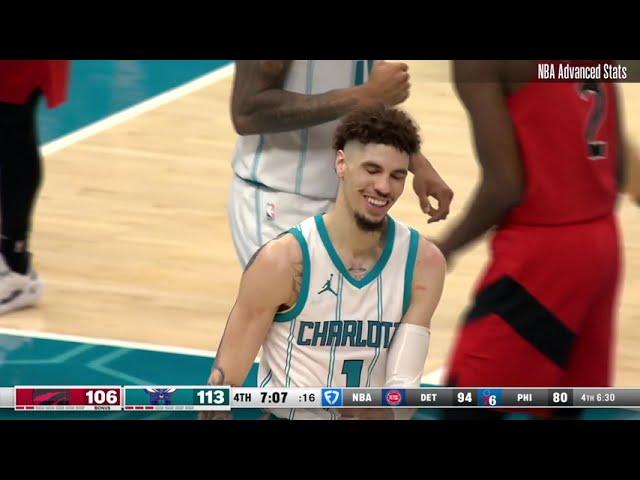 LaMelo Ball | Charlotte Hornets vs. Toronto Raptors | Full Box Score