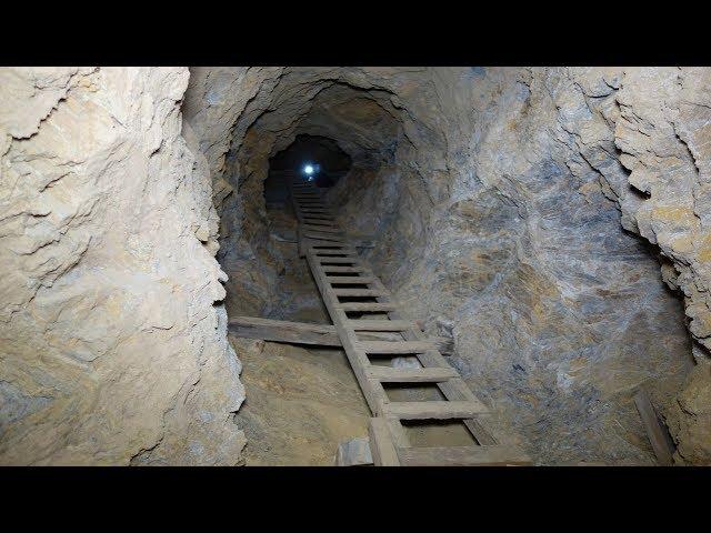 Exploring Several Levels of an Abandoned Gold and Tungsten Mine Near Randsburg, CA