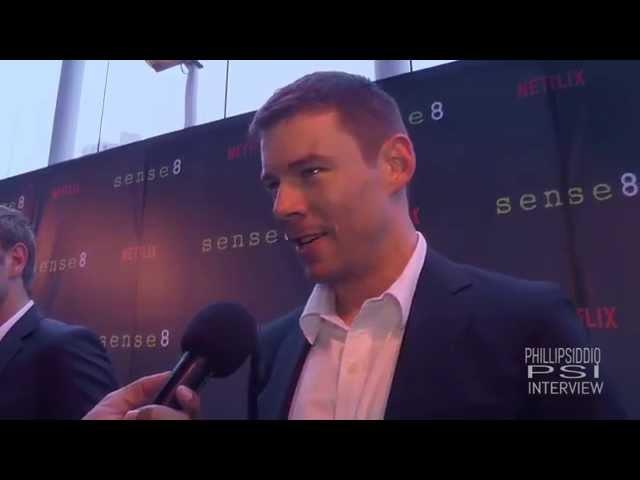 The Phillip Siddiq Show ,Red Carpet Sense8 wtih Brian J  Smith!