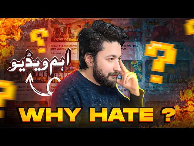 WHY HATE ? IMPORTANT VIDEO FOR MY AUDIENCE | TMG MARKHOR