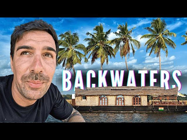 INSIDE THE BACKWATERS OF KERALA  (Unbelievable!) KAYAK & HOUSEBOAT in Alleppey (episode 4) INDIA