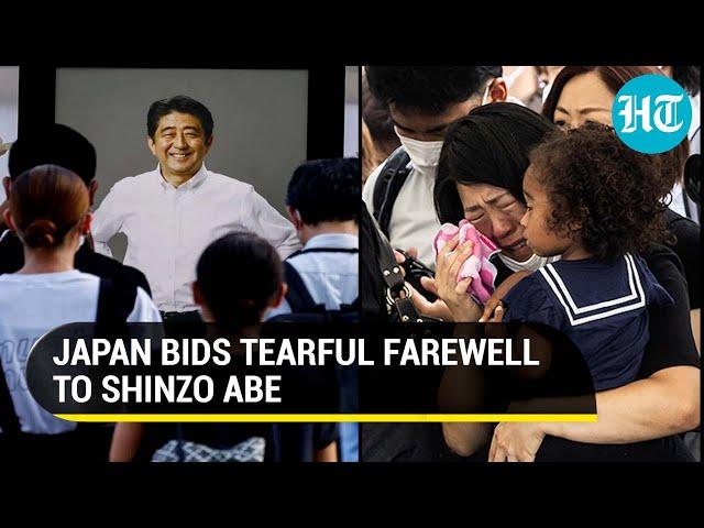 Shinzo Abe Funeral: Flowers, flags & prayers at sombre farewell for Japan's longest-serving PM