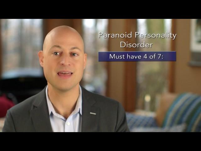 Paranoid Personality Disorder in a Minute