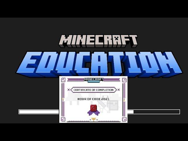 Прохождение Minecraft education.